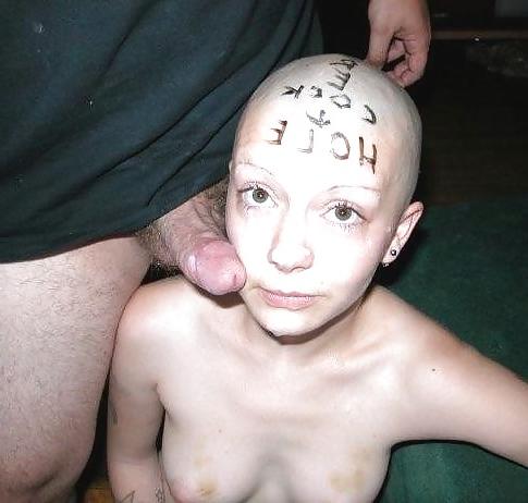25P Humiliated Shaved Bald Headed Girls