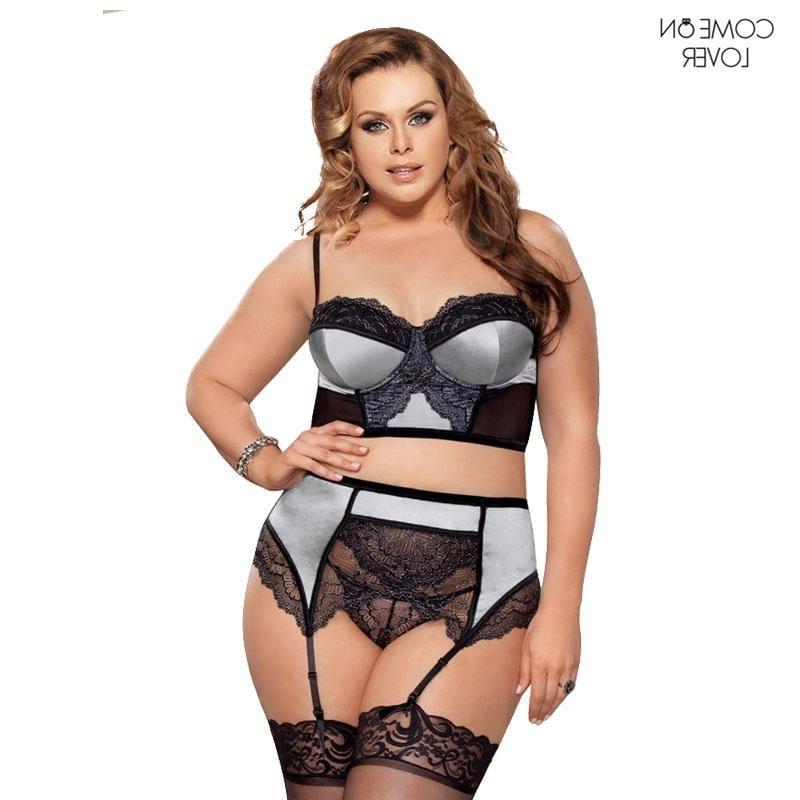 12P Plus Size Maid Lingerie