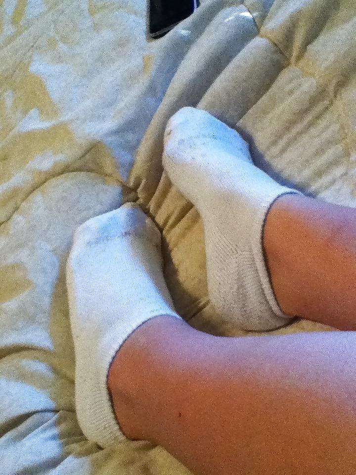 4P Amber & her ass, socks