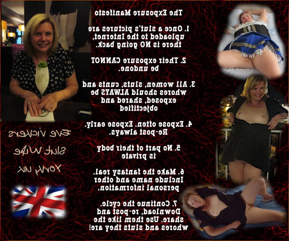 25P Eve Vickers, exposed slut wife