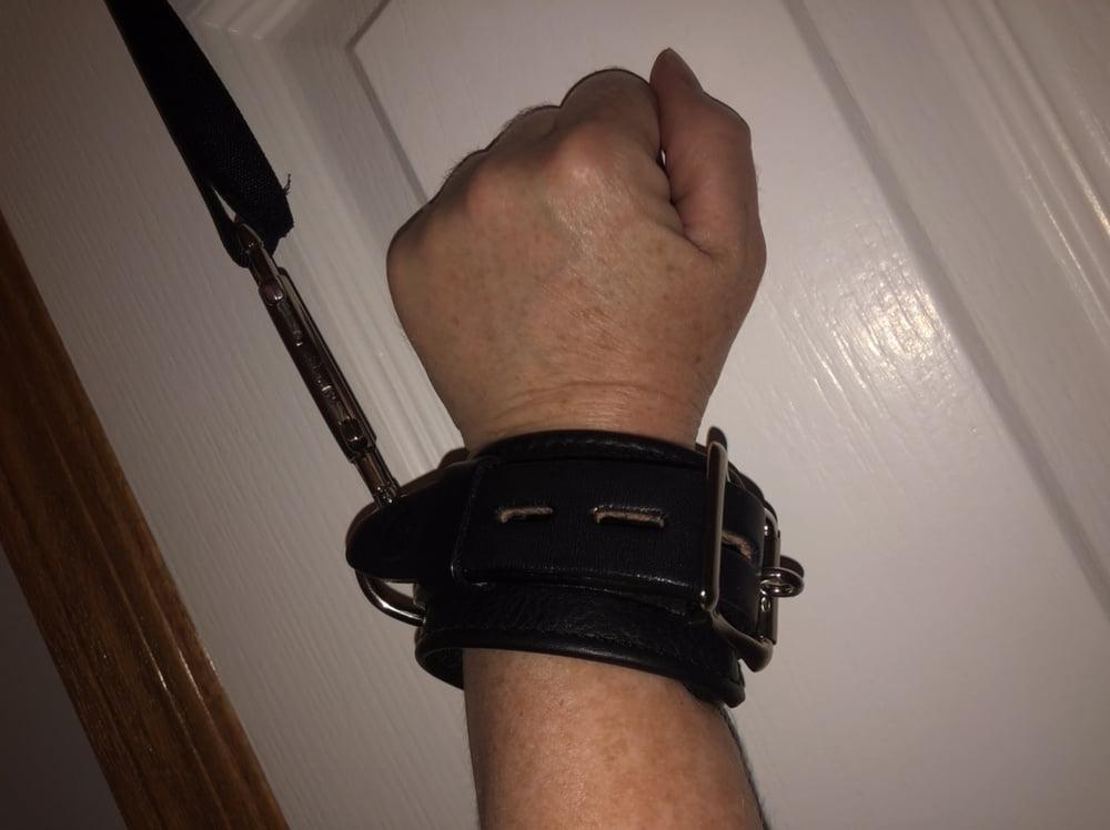 25P Wife Shiny Black &amp; Silver Bondage