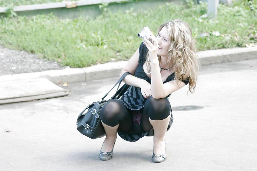 25P Upskirt Caught On Camera With A Camera