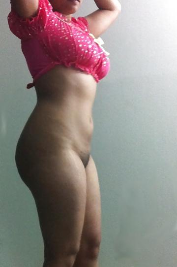 8P Indian chick striptease in pink