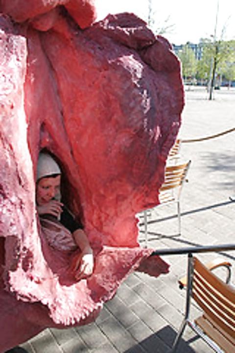 11P Giant Vulva Bicycle Taxi Is Freudian Wet Dream