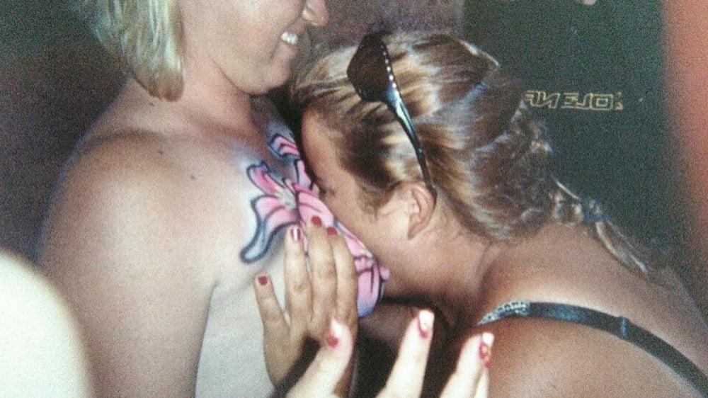 25P My wife with others