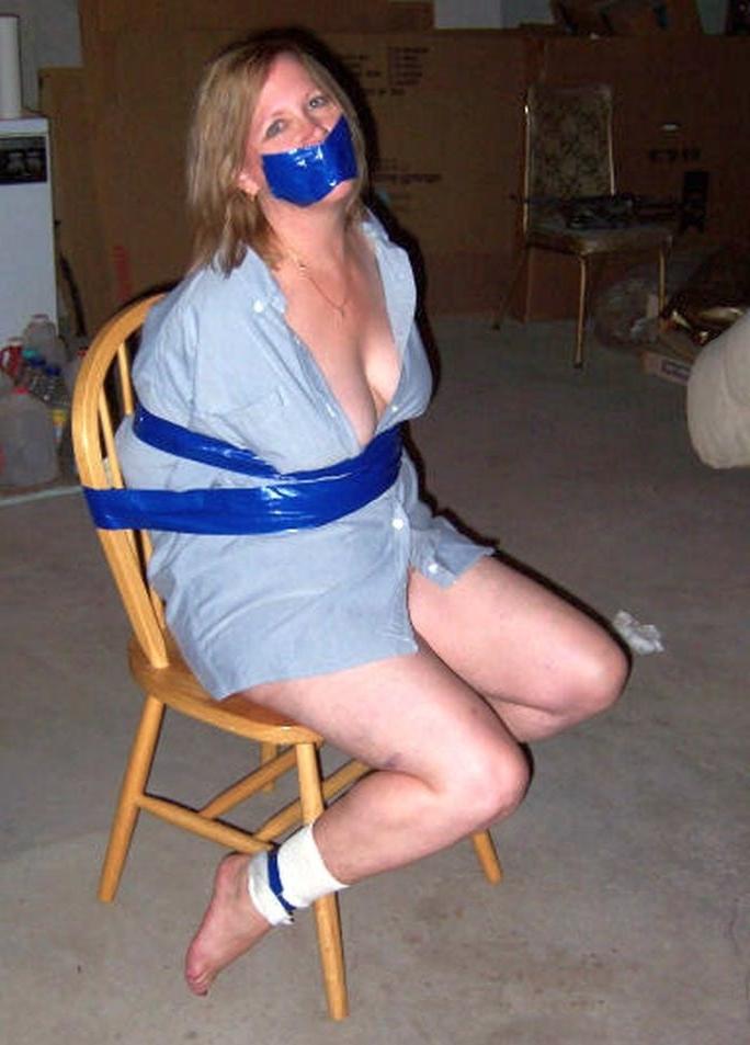 25P Wife tied and gagged