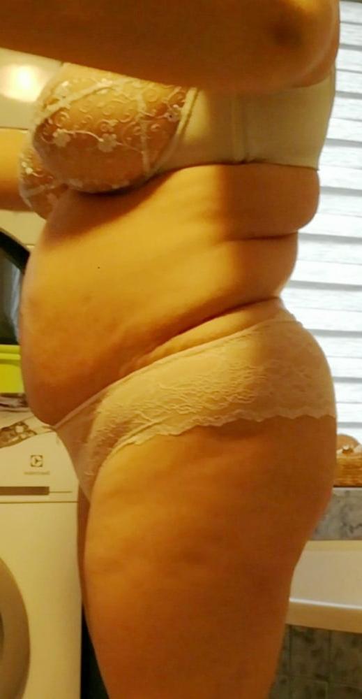 8P my bbw wife in white bra