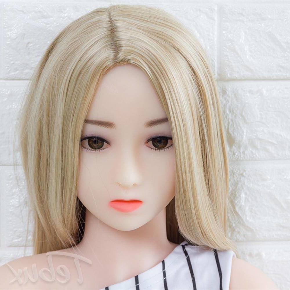 12P Young petite blonde sexdoll with big tits