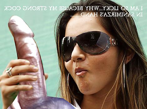 25P My cock in indian tennis star saniea mirza ....i am cum
