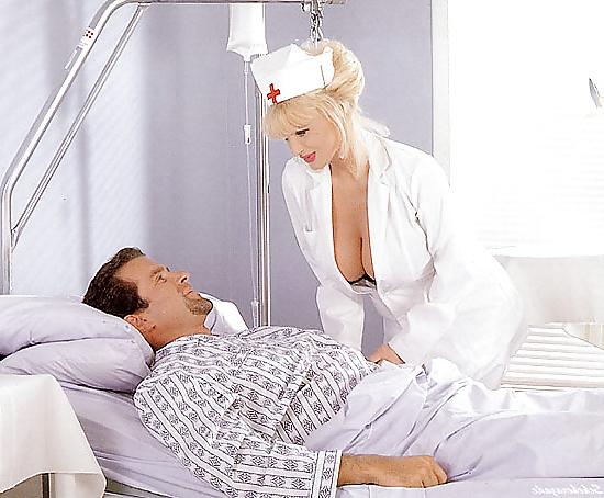 25P Retro nurse Big tits