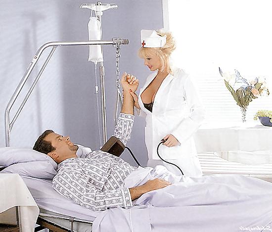 25P Retro nurse Big tits