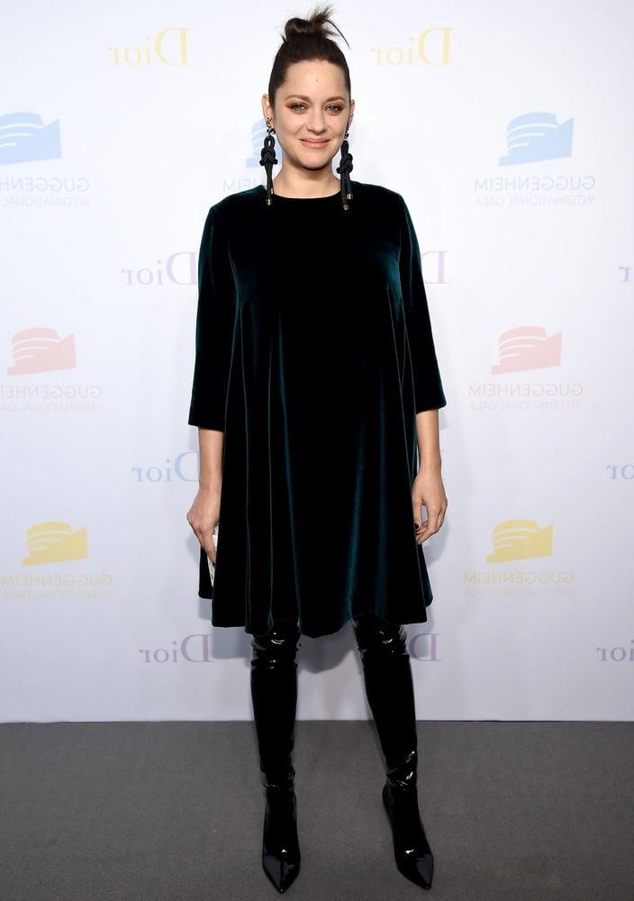 9P Female Celebrity Boots &amp; Leather - Marion Cotillard