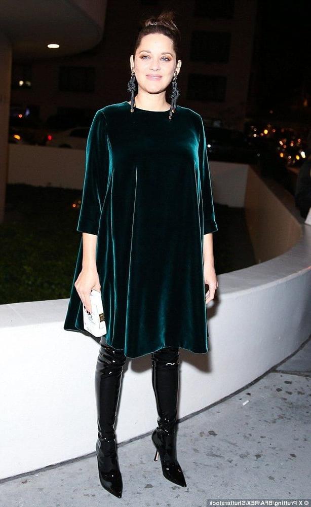 9P Female Celebrity Boots &amp; Leather - Marion Cotillard
