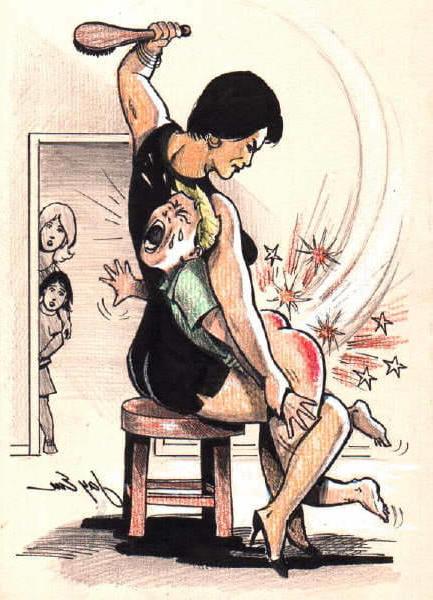 20P Spanked Boys Art.