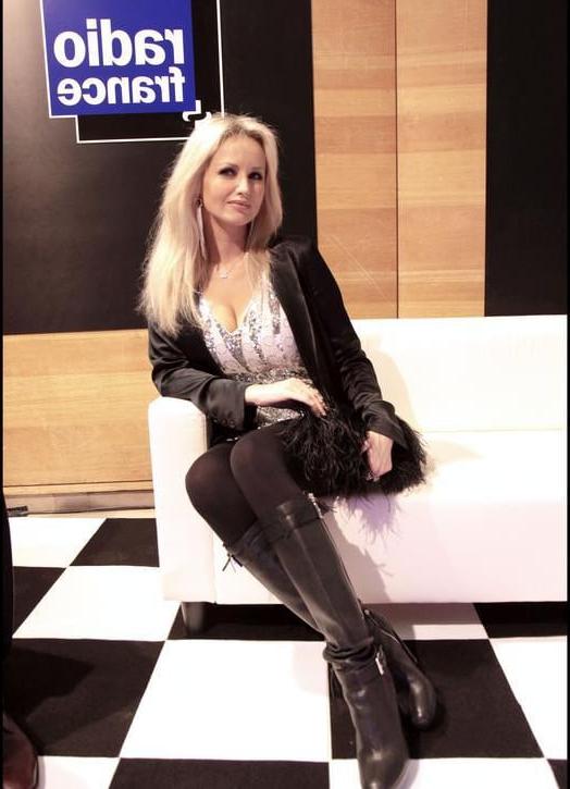 7P Female Celebrity Boots &amp; Leather - Adriana Sklenarikova