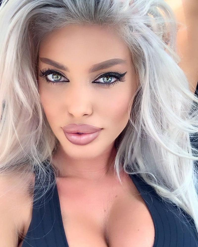 25P Loredana Chivu - Blonde Romanian Bimbo - Big Tits, Ass &amp; DSL