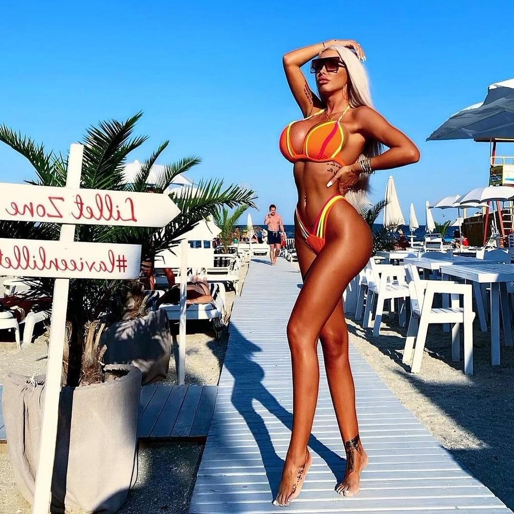 25P Loredana Chivu - Blonde Romanian Bimbo - Big Tits, Ass &amp; DSL