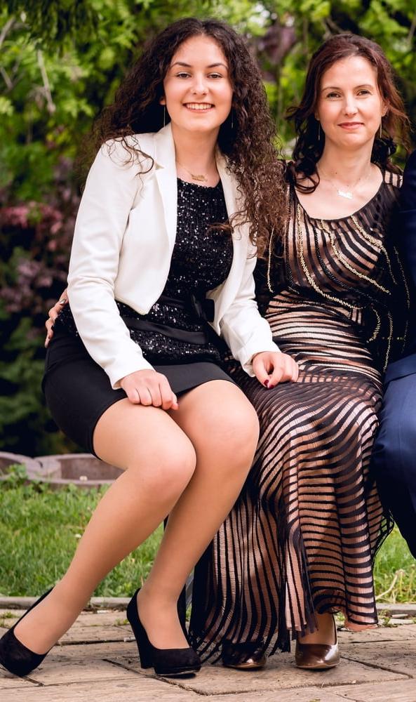 25P Romanian Wedding Pantyhose - Maid of Honour