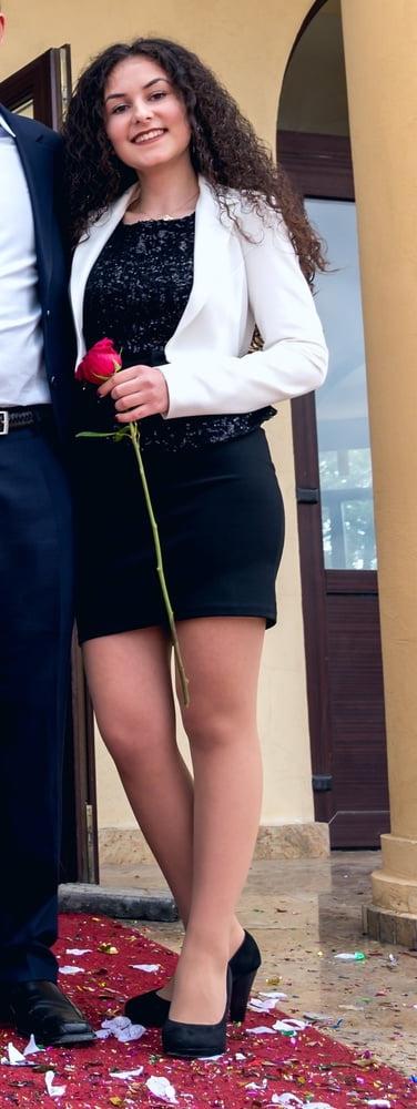 25P Romanian Wedding Pantyhose - Maid of Honour