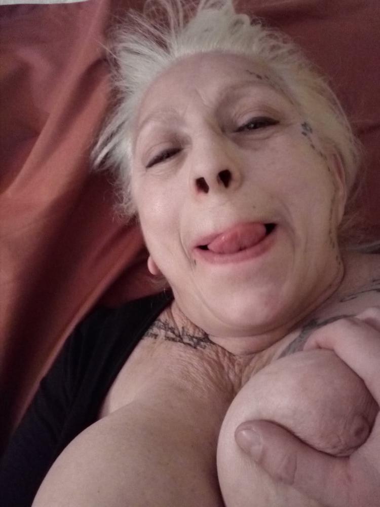 14P Tattoo Granny And Her Last Chance With Oral Casting