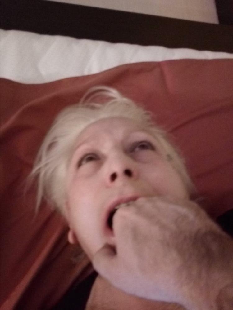 14P Tattoo Granny And Her Last Chance With Oral Casting