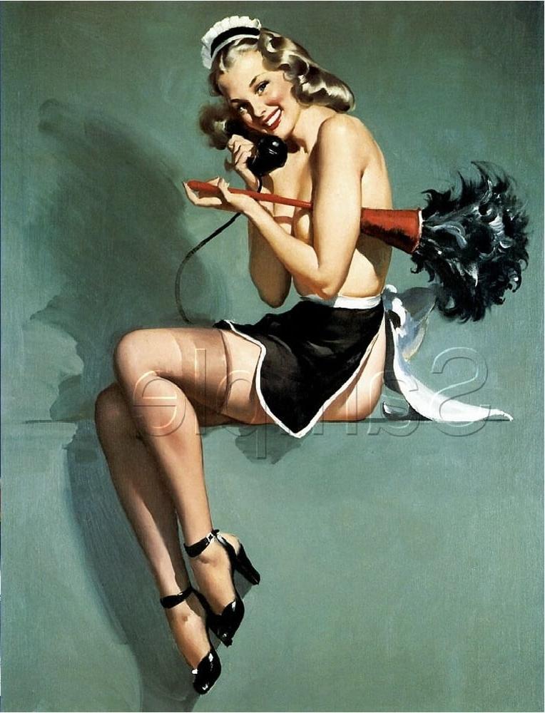 25P Pin up maid