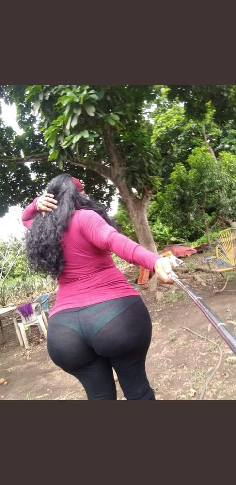 13P Transparent big ass leggings