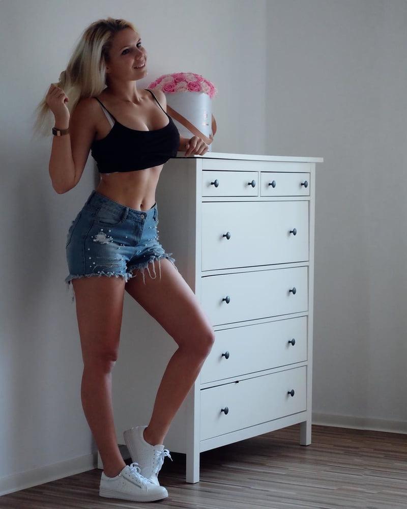 25P Corinna - Hot Blonde German Gym Babe - Great Tits &amp; Ass