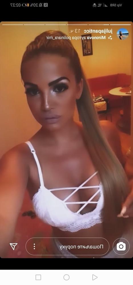 25P Serbian big ass slut Julija Pantic