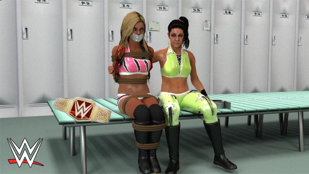 25P WWE Divas and Celebrities Bondage Edits