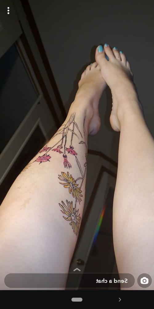 17P Long toes, high arch emo girl feet