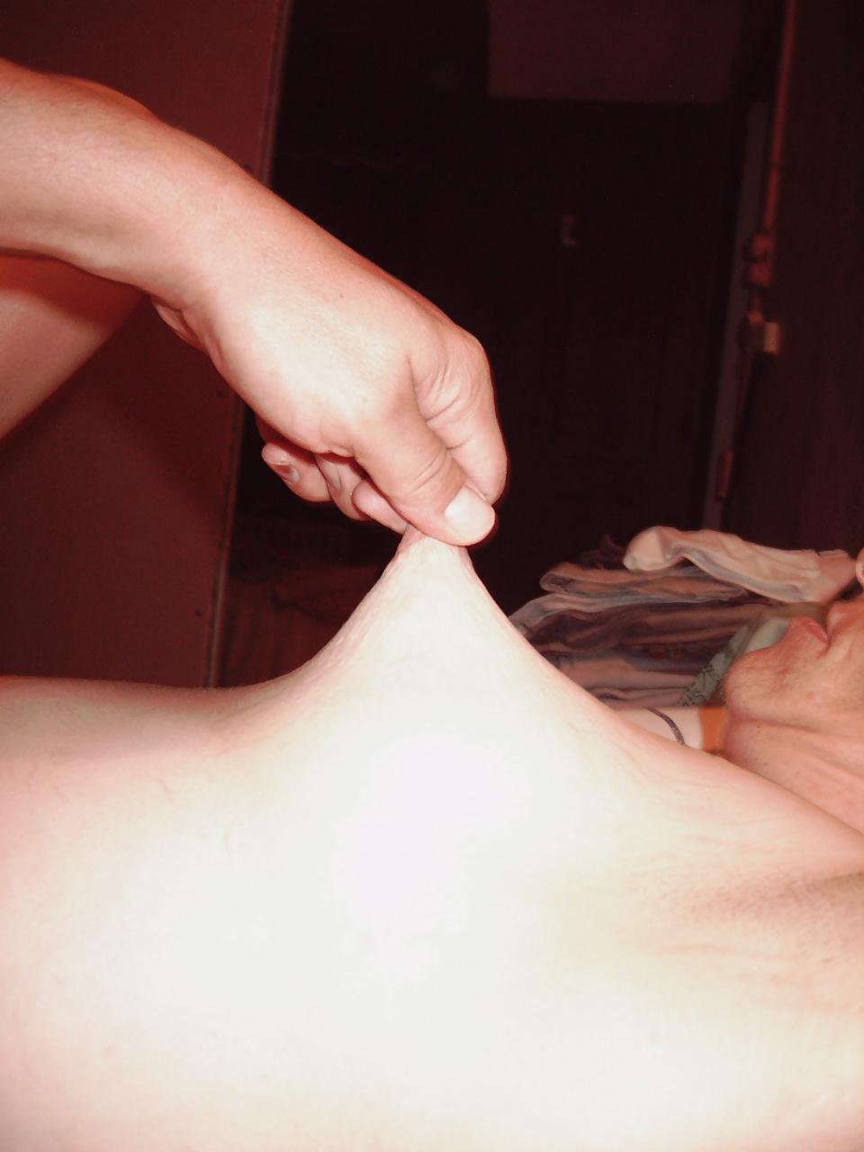 19P Milf with saggy tits does toy-stuffing - N. C. 