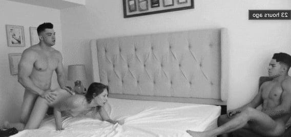25P Masturbating and watching
