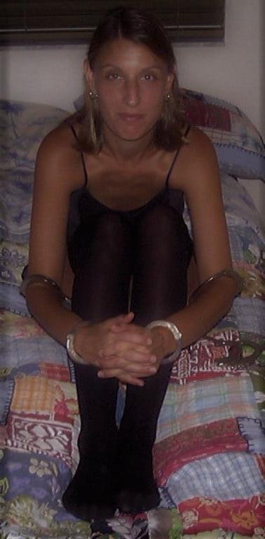 6P Wife playing with Handcuffs