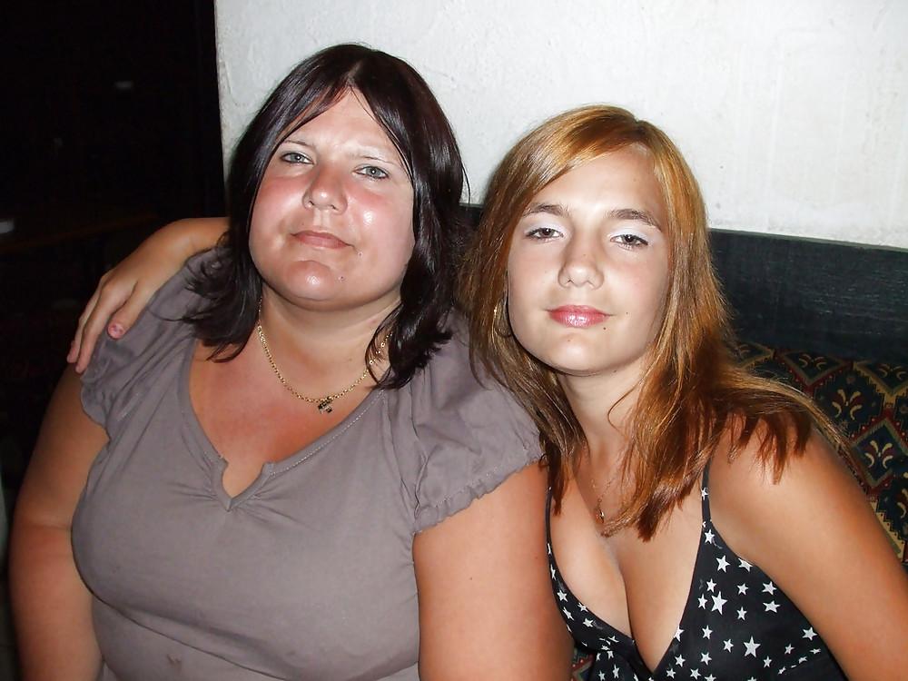 14P Mom dressed with big boobs.