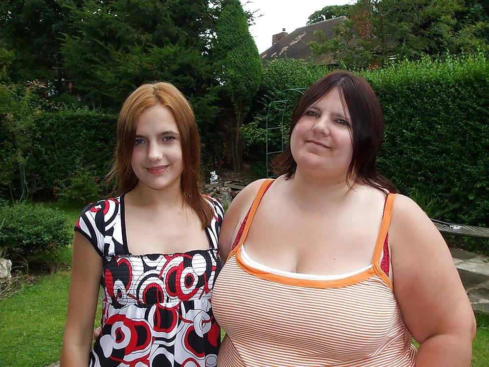14P Mom dressed with big boobs.
