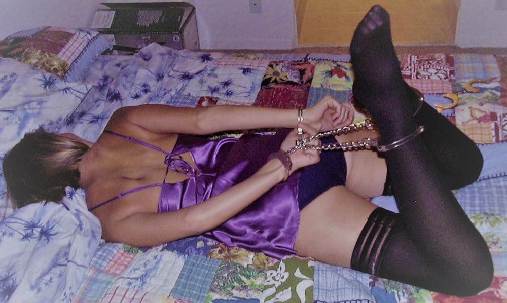 16P Wife in Real Handcuffs