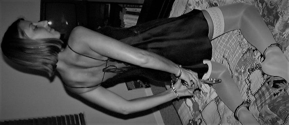 16P Wife in Real Handcuffs