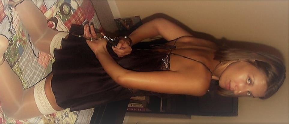 16P Wife in Real Handcuffs