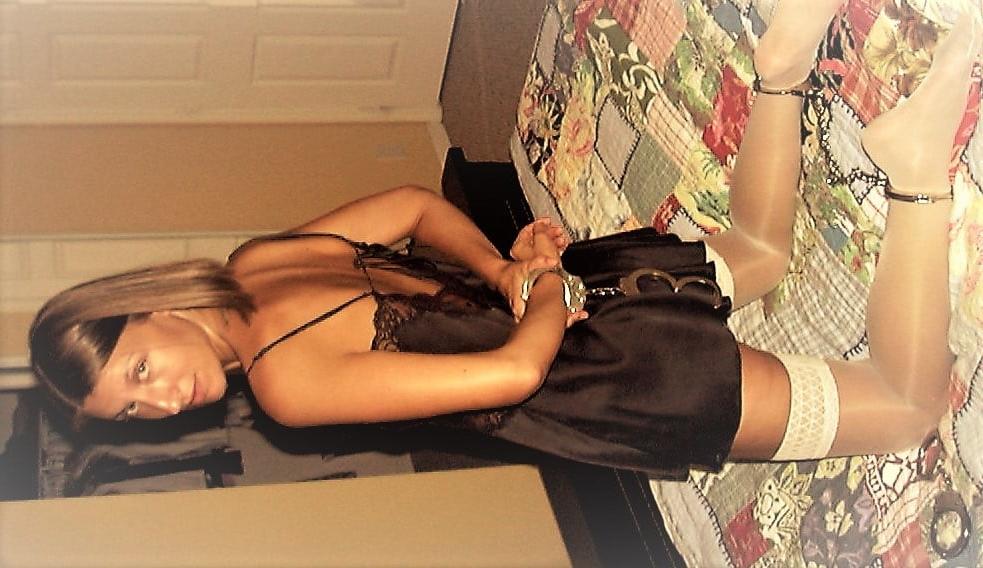 16P Wife in Real Handcuffs