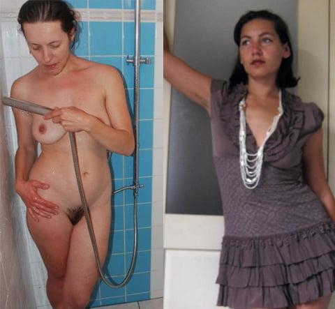 25P Dressed Undressed 52 caught showering