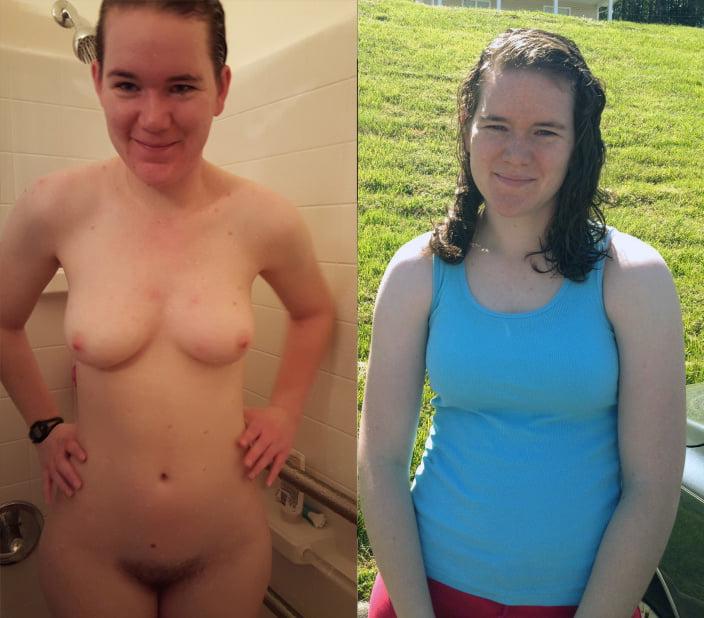 25P Dressed Undressed 52 caught showering