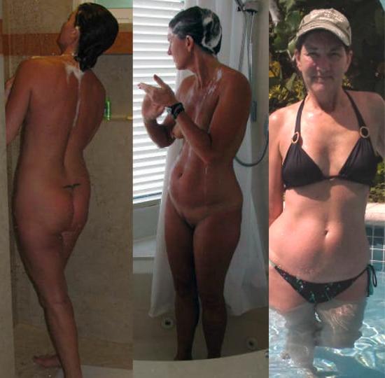 25P Dressed Undressed 52 caught showering