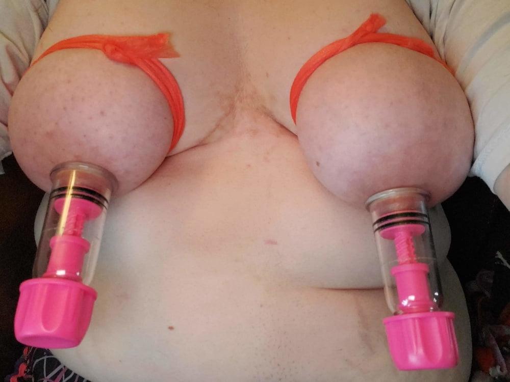 15P Girlfriend tit bondage