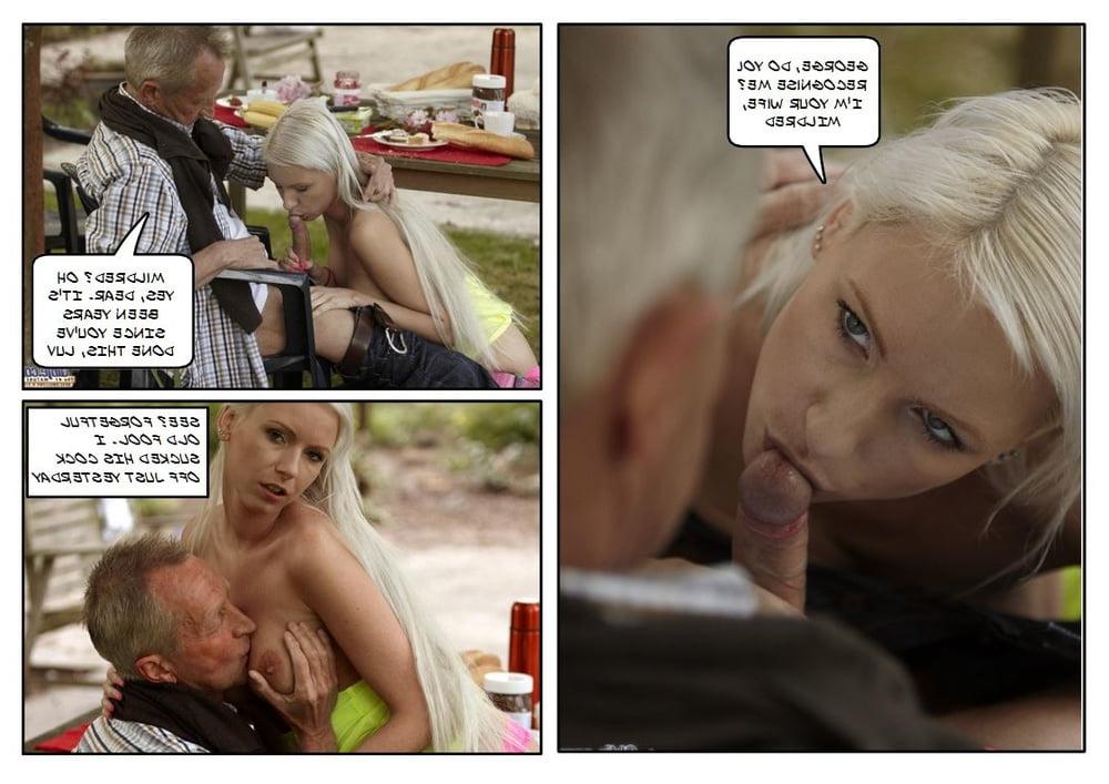5P Wife with senile old man
