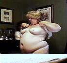25P Ugly Pig Wife Chris in th bedroom