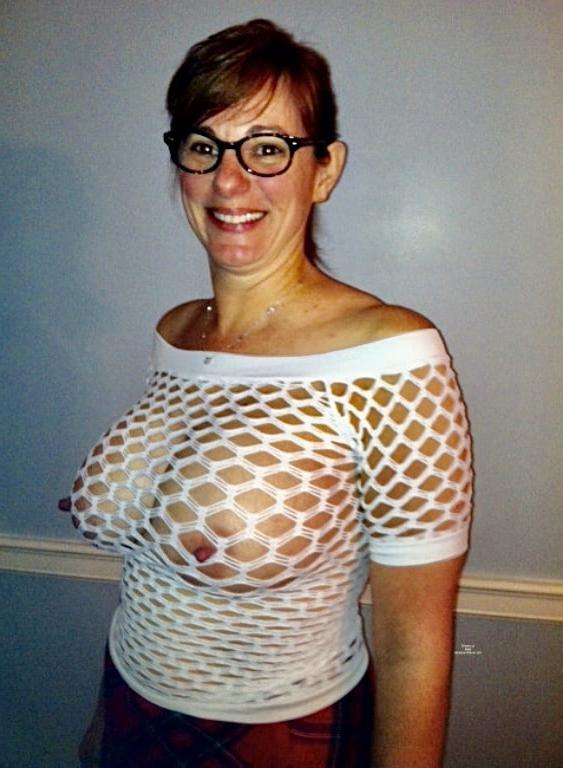 25P Huge Tits Big Ass &amp; Hairy Cunt On Sexy Nerdy MILF Lauren