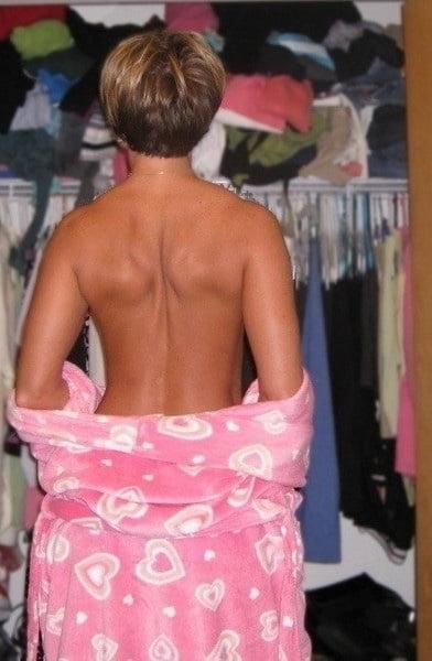 25P My favorite MILFs: Adrienne - slim wife small tits