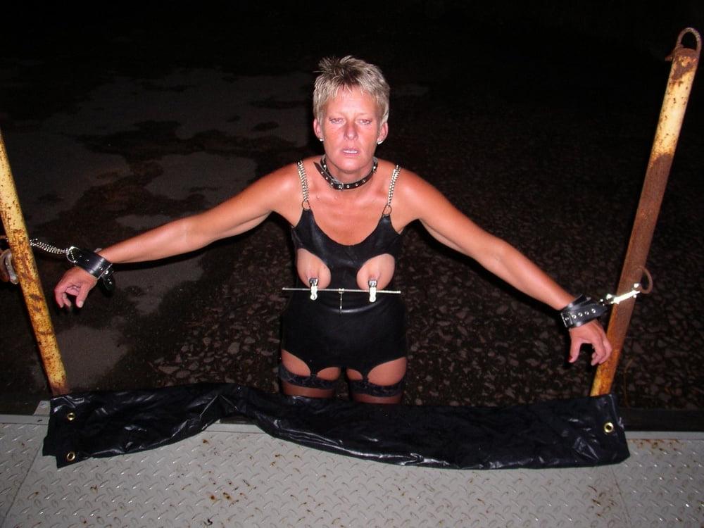 20P Blonde Milf Needs Bondage