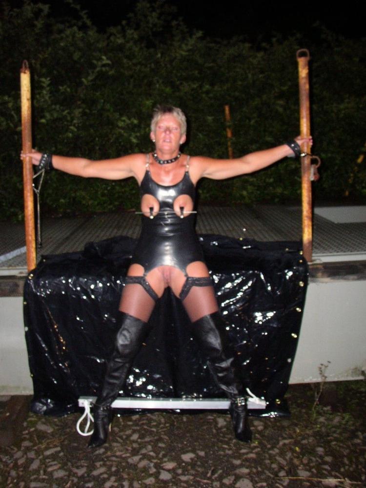 20P Blonde Milf Needs Bondage